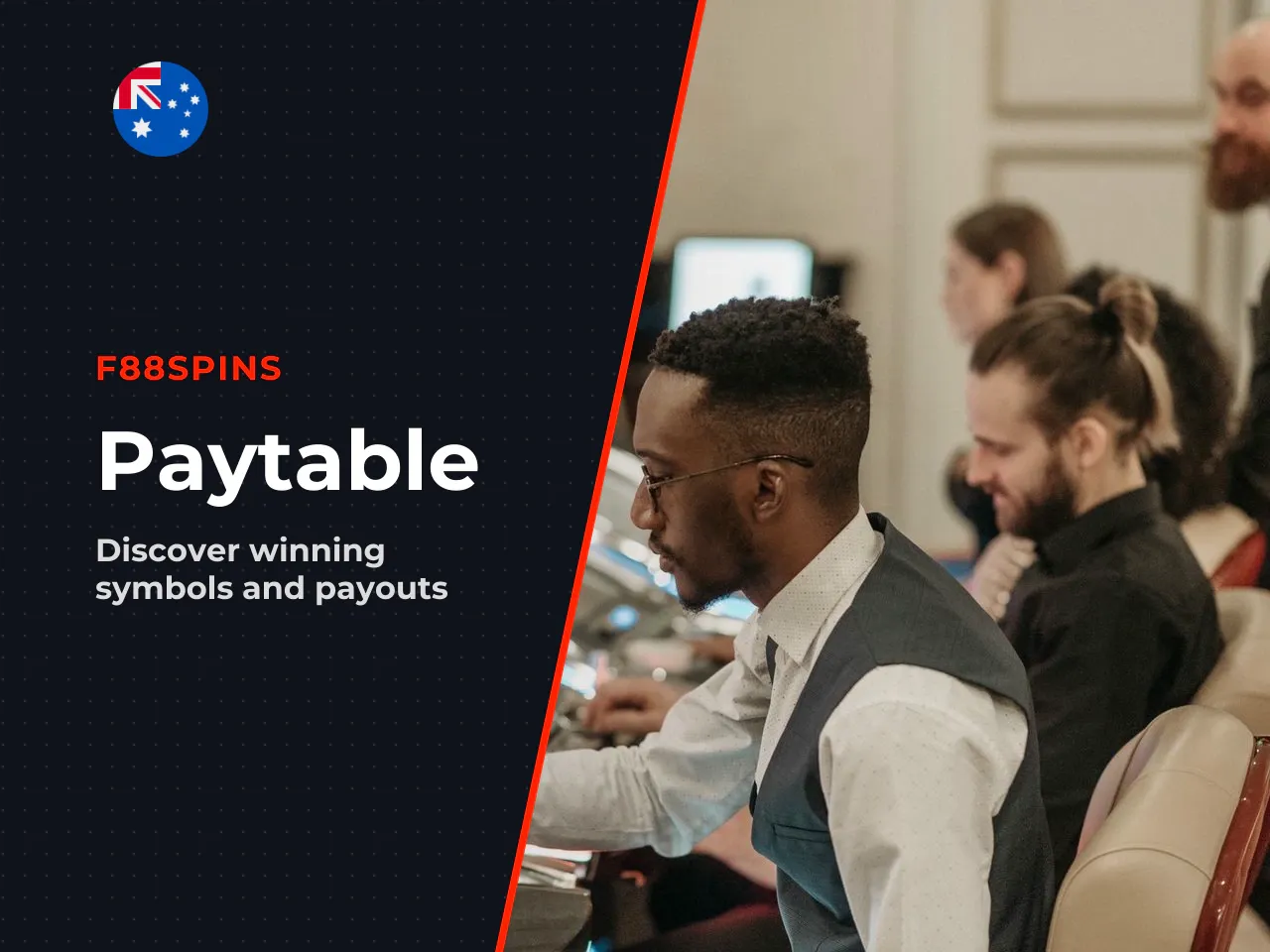 Full symbol set. The paytable splits