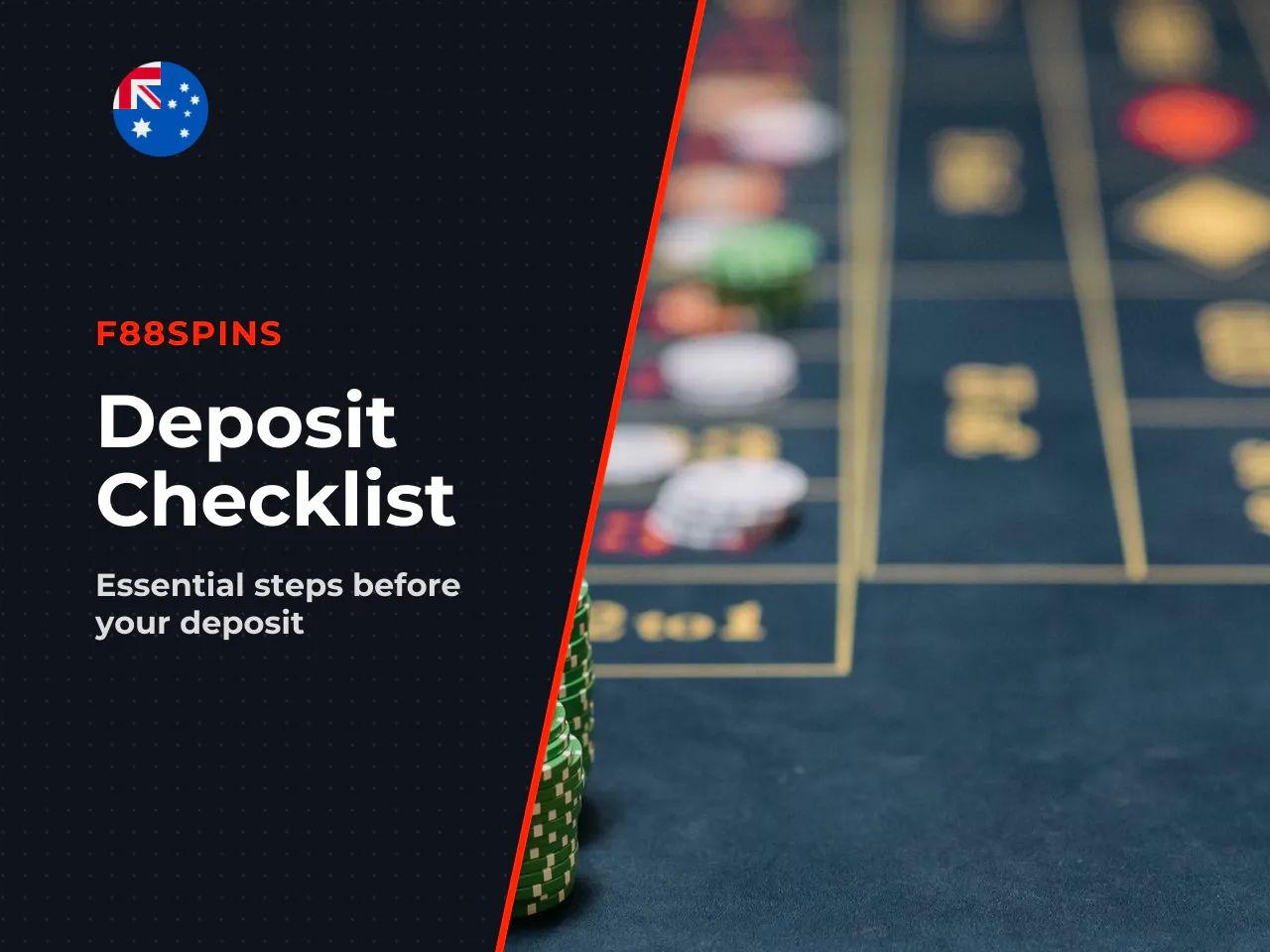 11.3 Pre-Deposit Checklist For licensed online