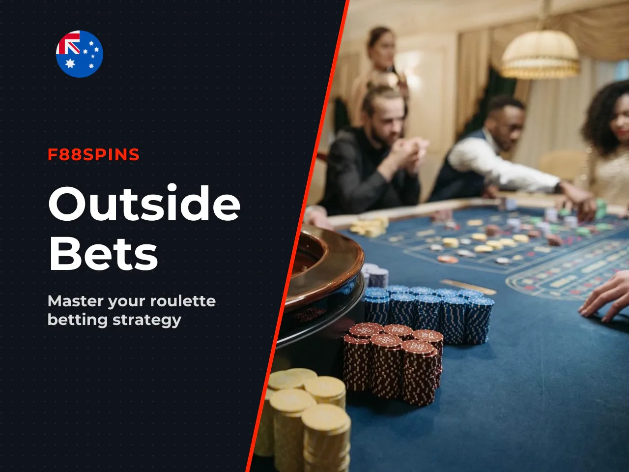 Outside bets colour, range and parity