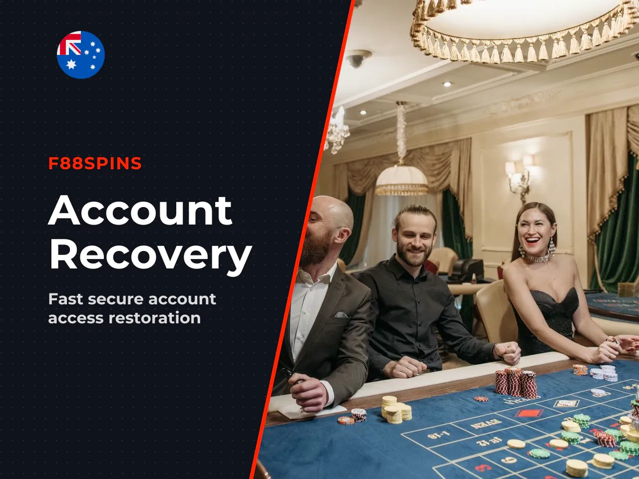 F88Spins forgot password how to restore